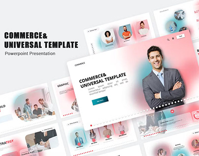 Commerce PowerPoint Template | FREE