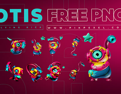 OTIS brawl stars png pack | FREE PNG