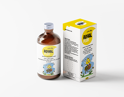 Royal Plus Kids Syrup (Packaging Design)
