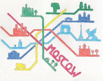 Moscow Map