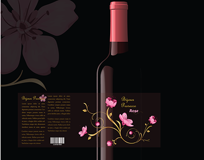 99 design project " Drink label "