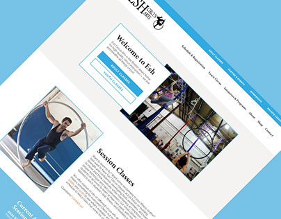 Esh Circus Arts - Web Design & Development