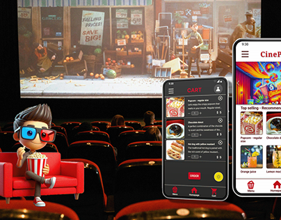 Snack Ordering App For Movie Theater