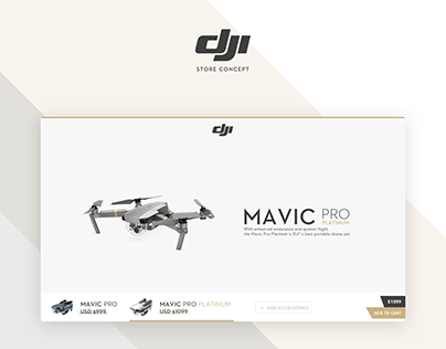 DJI Mavic Store concept