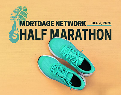 Mortgage Network Half Marathon Logo Design