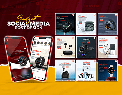 Gadget Social Media Post Design | Facebook Post Banner