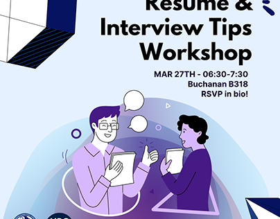 Resume & Interview Tips Workshop - IRSA