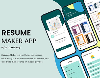 Resume Maker app Case study