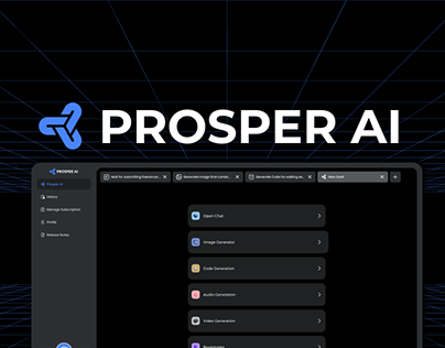 Project thumbnail - Prosper AI - Your Creative Companion