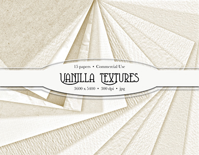 Vanilla Cream Paper Textures