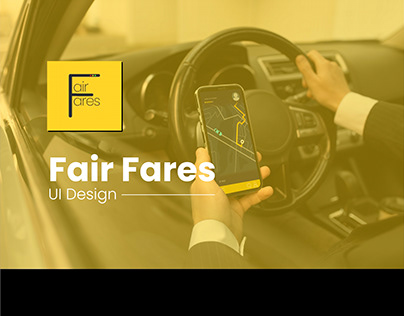 Fair Fare Mobile Ui design