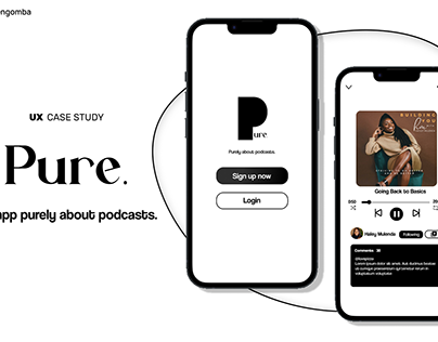 UX Case Study - Pure Podcast App