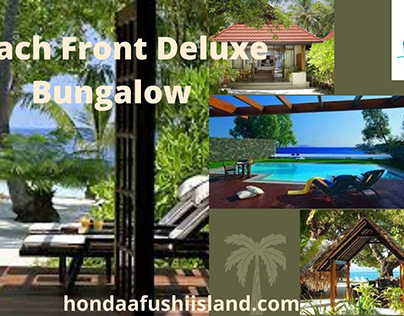Beach Front Deluxe Bungalow - Maldives Accommodation