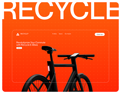 LANDING PAGE — RECYCLE | Made in Webflow