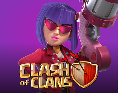 Clash of Clans : Valentines Queen