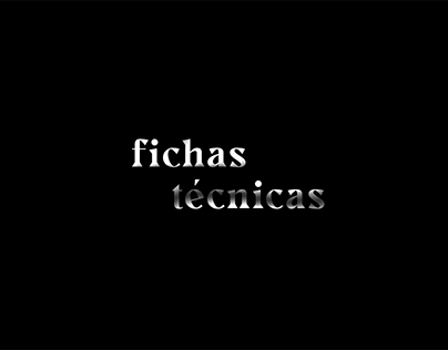 Fichas técnicas