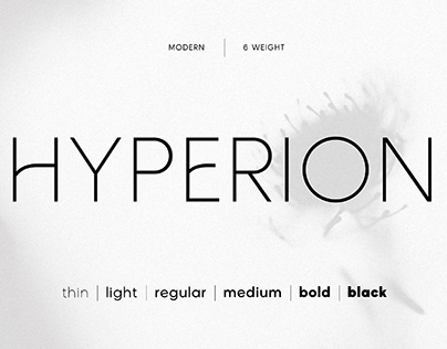 Hyperion – Sleek Modern Sans