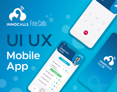 UI/UX - innocalls Freecalls Mobile App