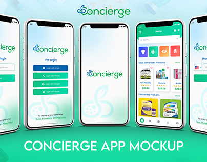 Concierge App Design