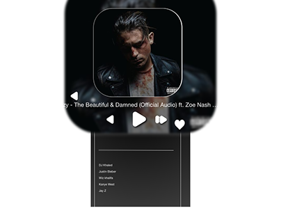 UI archive #7 "Music player"