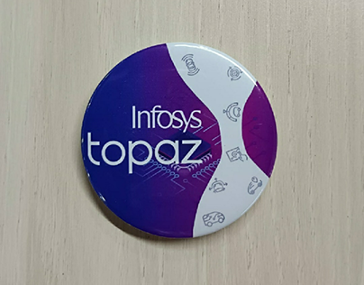Topaz badge design