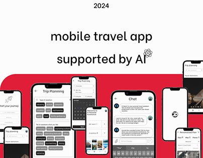Travel AI App | UX/UI design | Mobile App