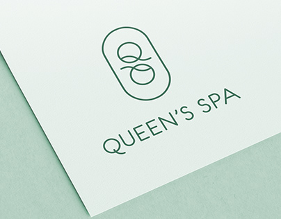 Queen's Spa Logo Design