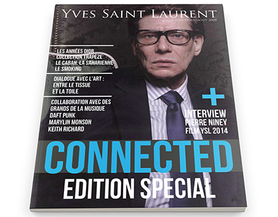 Magazine // Yves Saint Laurent // EDITORIAL DESIGN