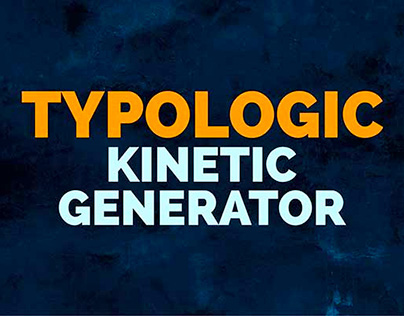 Typologic Kinetic Generator