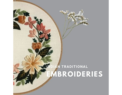 INDIAN TRADITIONAL EMBROIDERIES