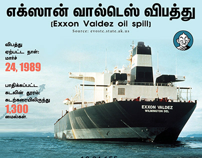 Exxon Valdez oil spill -Info