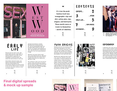 Vivienne Westwood Brochure Rebrand