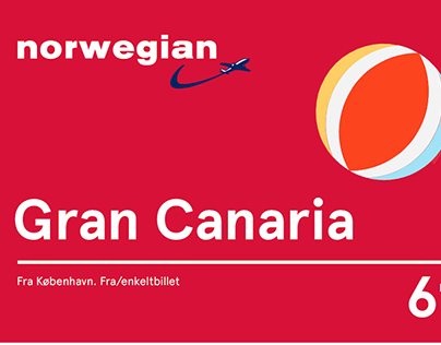 Norwegian Airlines Banner Ad