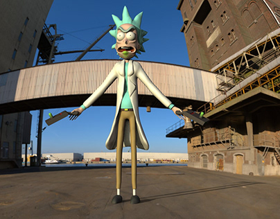 Rick Sanchez Fanart from Rick and Morty