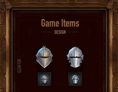 Medieval RPG game items design