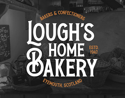 Brand identity: Lough's Home Bakery
