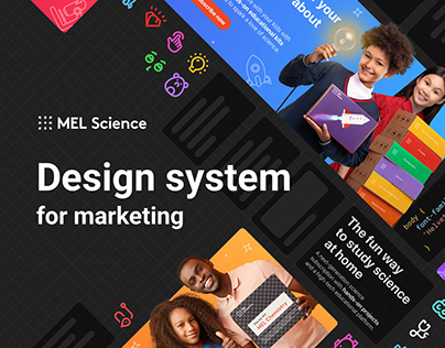 Design System for Marketing – MEL Science