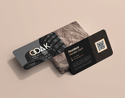Ooak Residence Access Card Design