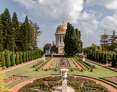 The Baháʼí Terraces, or the Hanging Gardens of Haifa