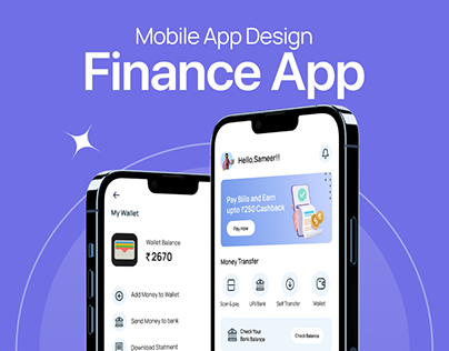 Finance App- UI/UX Design
