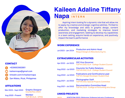 Resume: Kaileen Napa