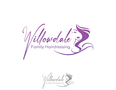 Hair Dresser Logo | Willowdale Logo