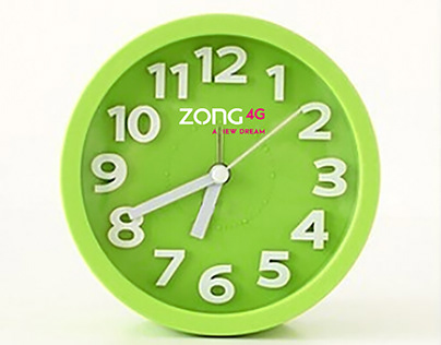 Clock Design | ZONG 4G A NEW DREAM