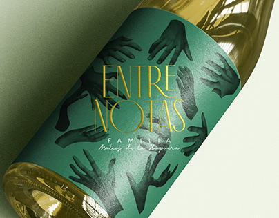 Entrenotas Wine Label | Brand Identity