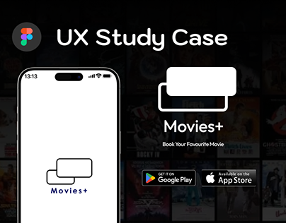 Cinema Booking App|UX Case Study| UI/UX Design