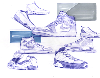 shoes sketches