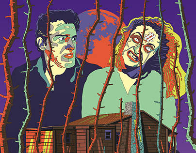 The Evil Dead - altervative movie poster