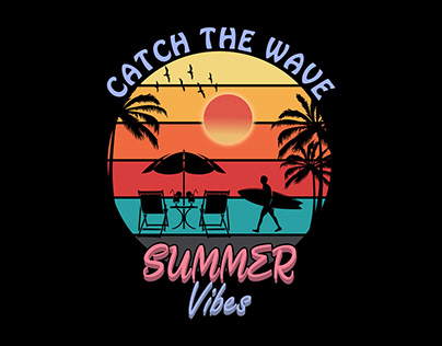 Catch the wave summer vibes