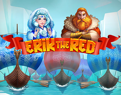 ERIK THE RED | Slot Game Art