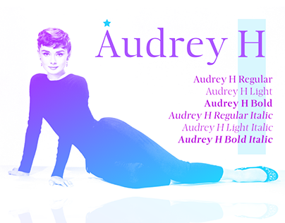 Audrey H Fonts